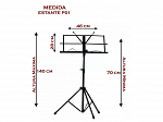 SUPORTE PARTITURA MELLODY P-01