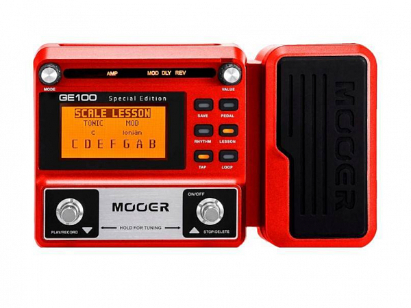 PEDALEIRA MOOER GUITARRA GE100 SPECIAL EDITION