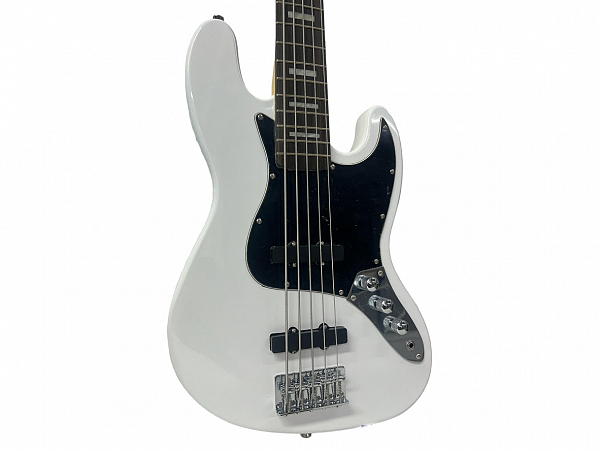 BAIXO WALDMAN 5C GJJ 205X JAZZ BASS BRANCO