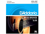 ENC VIOLAO ACO D ADDARIO 12C 010 EJ36