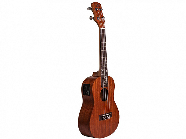 UKULELE MALIBU CONCERT ELET NATURAL FOSCO 23-S C/CAPA