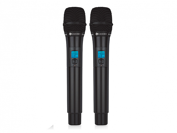 MICROFONE SEM FIO KADOSH K 492M MAO DUPLO