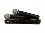 MICROFONE SEM FIO SHURE MAO DUPLO BLX288BR/PG58 - M15