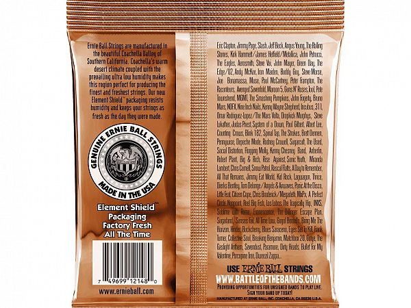 ENC VIOLAO ACO ERNIE BALL PHOSPHOR BRONZE 011/52 2148