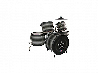 BATERIA LUEN INFANTIL STAR KIDS BK