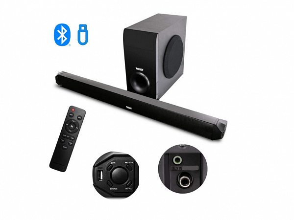 CAIXA NOVIK SISTEMA DE SOM INFINITY 8 SOUNDBAR BT/ USB/ MP3