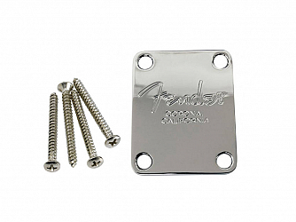 PLACA BRACO FENDER AMERICAN STADARD CROMO BASS