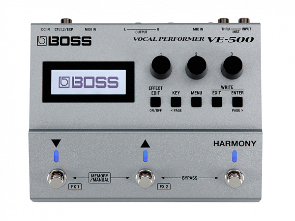 PROCESSADOR BOSS # DE VOZ VE 500 - VOCAL PERFORMER