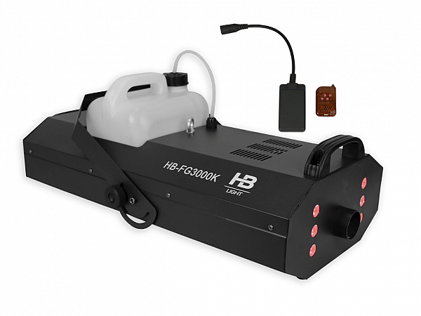 MAQUINA FUMAÇA LED LIGHT HB-FG3000K FOG MACHINE 3000W - 220V