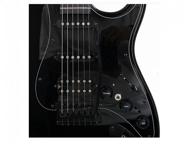 GUITARRA TAGIMA DUO SMART-S STRATO C/ EFEITOS BK