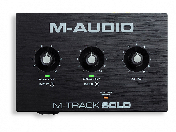 INTERFACE DE AUDIO M AUDIO MTRACK SOLO