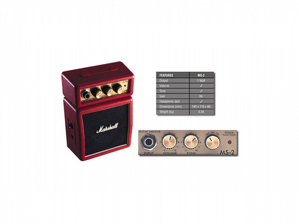 MINI CUBO MARSHALL MS2 RD