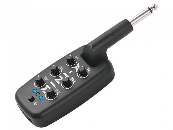 MINI AMPLIFICADOR PORTATIL M-VAVE GUITARRA/ BAIXO MINI X C/ EFEITOS E BLUETOOTH
