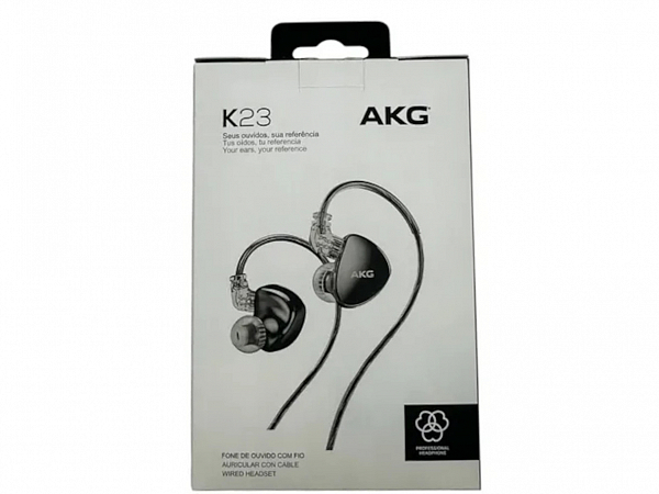 FONE AKG K23 IN EAR PRETO