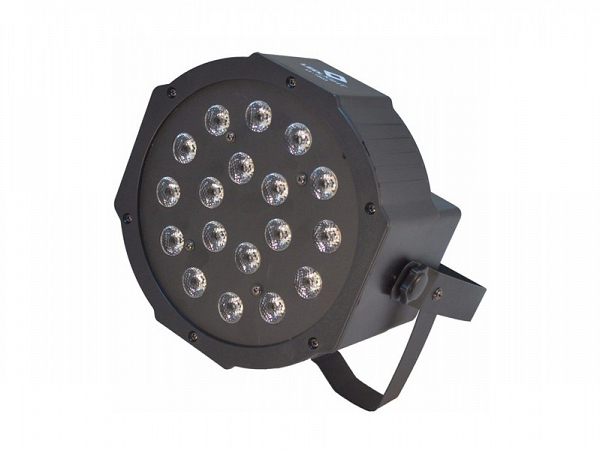 REFLETOR MAKPRO LED 18 RGB 18 X 3W SLIM