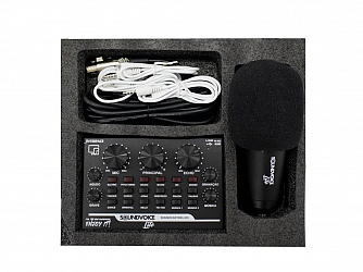KIT INTERFACE DE AUDIO SOUNDVOICE LITE KT 300 PARA CELULAR