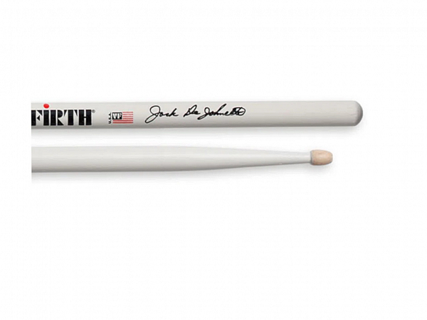 BAQUETA VIC FIRTH ASSINADA JACK DEJOHNETTE SJD PONTA DE MADEIRA