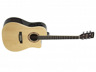 VIOLAO CONCERT AÇO FOLK ELETRICO CD410CE N1 NATURAL