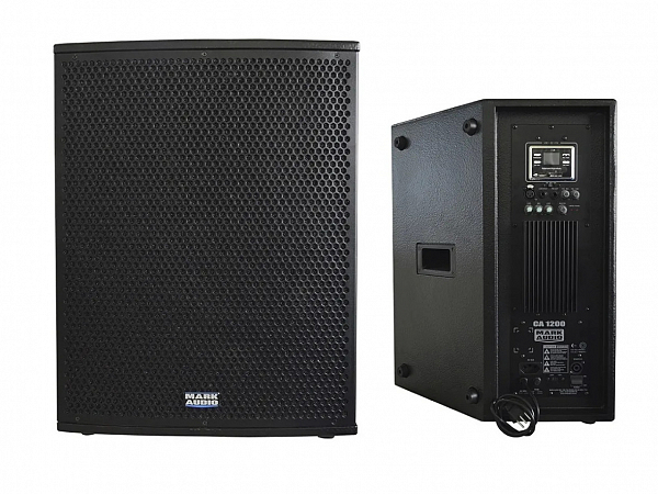 CAIXA MARK AUDIO AMPLIF CA 1200 USB 250/500 WATTS