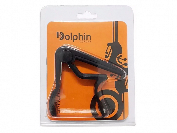 CAPOTRASTE DOLPHIN VIOLAO ACO BK