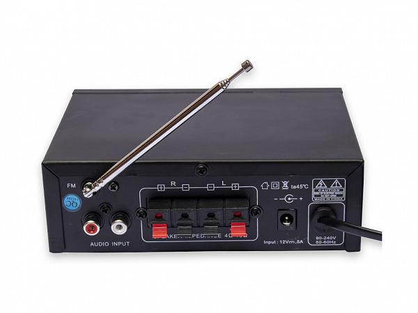 AMPLIFICADOR SOUNDVOICE RC01 BLUETOOTH/USB/FM/SD 60W