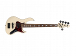 BAIXO WALDMAN 5C JAZZ BASS SIGNATURE BRAGUINHA MJJ-724BRA WHITE C/ BAG