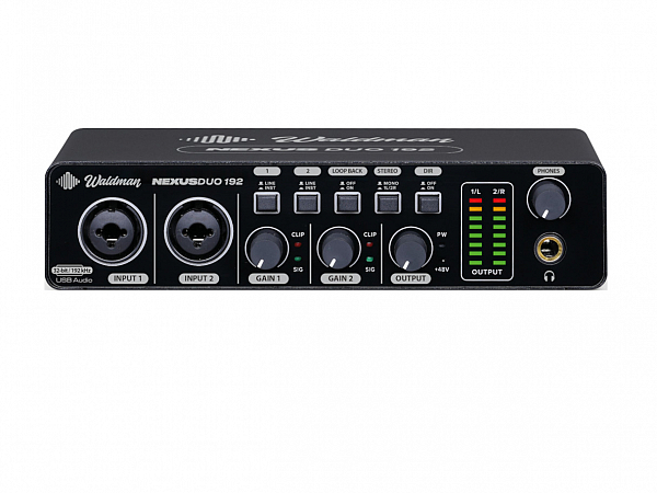 INTERFACE DE AUDIO WALDMAN NEXUS DUO 192