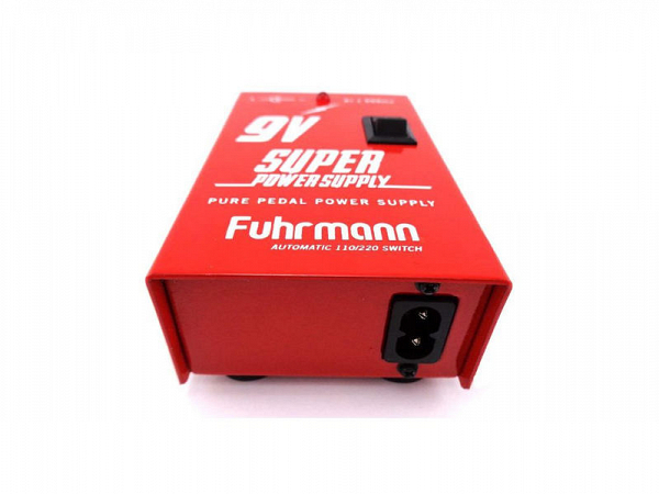 FONTE FUHRMANN SUPER POWER SUPPLY 9V 500mA 110/220 AUTOMATICA FT500A