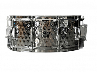 CAIXA BATERIA HARDBEAT CLASSIC STEEL HAMMERED 14x6 HBSH1460 MARTELADA
