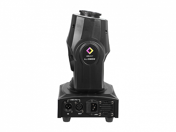 MOVING HEAD LED LIGHT LL-30MSW MINI SPOT LED EFFECT 30W