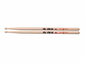 BAQUETA VIC FIRTH 2B AMERICAN CLASSIC PONTA MADEIRA