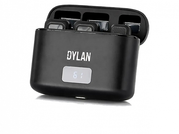 MICROFONE SEM FIO DYLAN CELEBRATE LAPELA DUPLO TM-2 USB-C