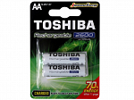 PILHA RECARREGAVEL TOSHIBA AA C/2 PILHAS