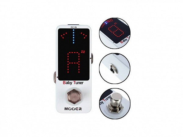 PEDAL MOOER MTU1 AFINADOR BABY TUNER