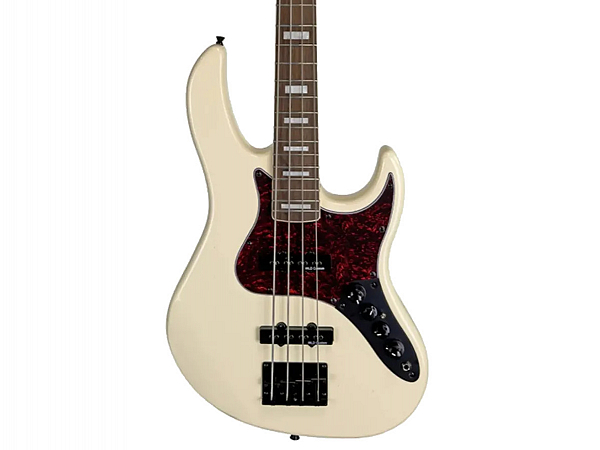 BAIXO WALDMAN 4C JAZZ BASS SIGNATURE BRAGUINHA MJJ-724BRA WHITE C/ BAG