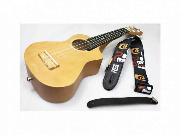 CORREIA BASSO UKULELE UK 05 - PELE