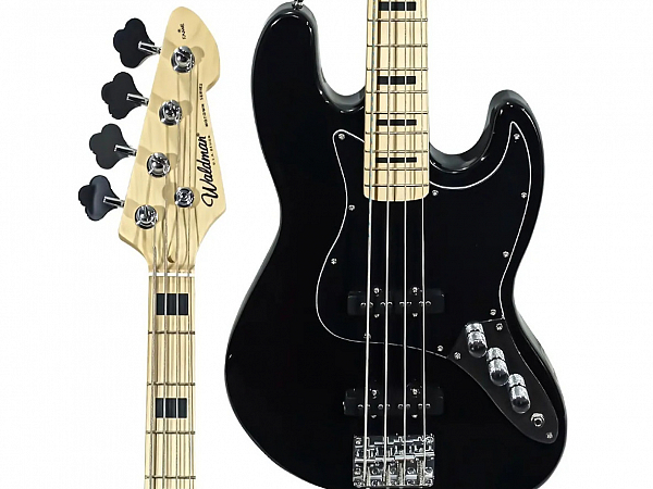 BAIXO WALDMAN 4C GJJ 200X JAZZ BASS PRETO