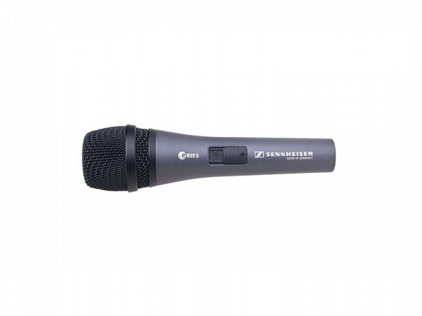 MICROFONE SENNHEISER E 835 S C/ CHAVE DINAMICO CARDIOIDE