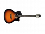 VIOLAO TAGIMA NYLON TW 27 WOODSTOCK DSBS DROP SUNBURST SATIN