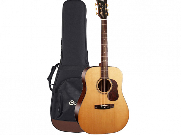 VIOLAO CORT ACUSTICO ACO GOLD D6 NATURAL C/SEMI CASE