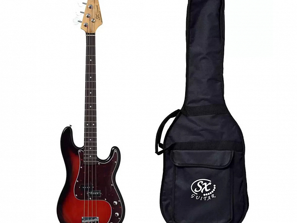 BAIXO SX PRECISION BASS SPB62 + 4C /BAG BB400  2TS