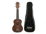 UKULELE KALANI BARITONO 30 TRIBES TABACO SAPELE KAL 200 BT C/ BAG