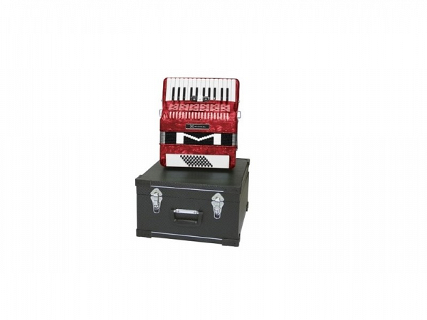 ACORDEON MICHAEL 48 BAIXOS ACM4803 PRD RED