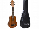 UKULELE BENSON SOPRANO SAPELE UB-21 C/BAG