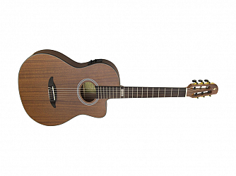 VIOLAO GIANNINI NYLON ELETRICO GNF 3 CEQ WS WALNUT SATIN