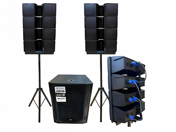 CAIXA WALDMAN SISTEMA AMPLIFICADO L2-18164 - 1500WTS - BLUETOOTH