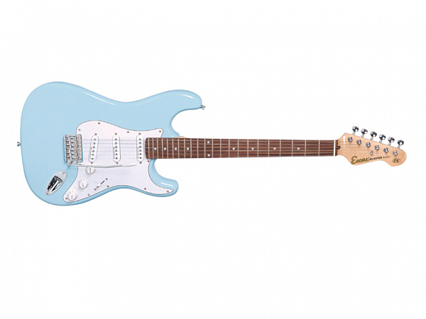 GUITARRA ENCORE VINTAGE STRATO E6 LAGUNA BLUE