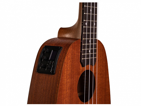 UKULELE MALIBU CONCERT ABACAXI ELET NATURAL FOSCO 23-S C/CAPA