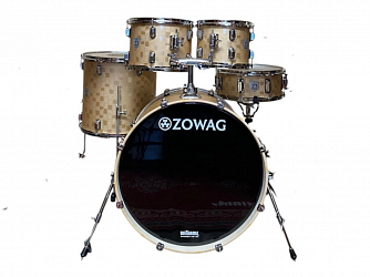BATERIA ZOWAG Z3 MODERN FUSION GOLD SQUARE 10/12/14/14/20 SHELL PACK