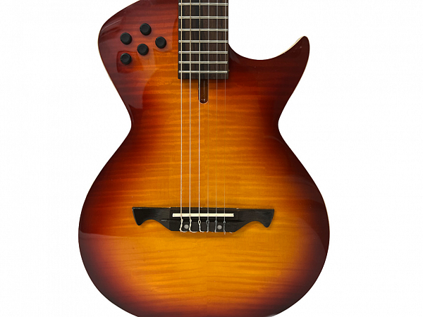 VIOLAO TAGIMA MODENA NYLON ELETRICO SPRUCE - CHERRY BURST